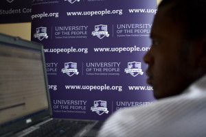 University_of_the_People_(UoPeople)_student_at_a_computer_center_in_Haiti